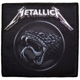 Metallica Patches - Iron On - Black Album Poster