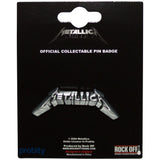 Metallica Pin - Badge - 3D Logo