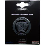 Metallica Pin - Badge - 30th Anniversary Playing Card