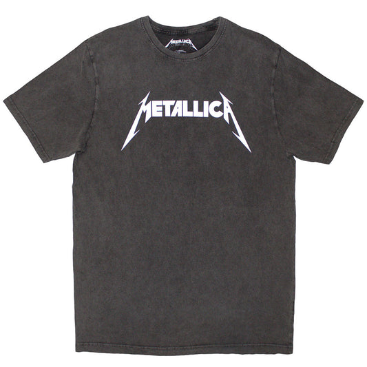 Metallica T Shirt - Logo Stone Wash | Buy Now For 24.99