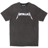 Metallica T Shirt - Logo Stone Wash | Buy Now For 24.99