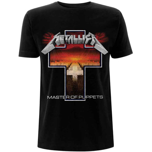 Metallica T Shirt - Master Of Puppets Cross | Buy Now For 24.99