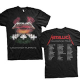 Metallica T Shirt - Master Of Puppets European Tour '86 | Buy Now For 24.99