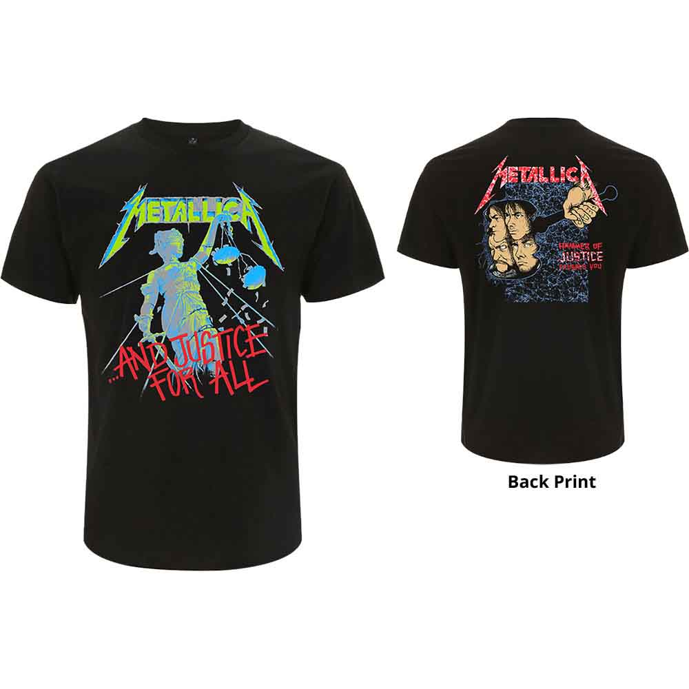 Metallica T Shirt - And Justice For All (Original)