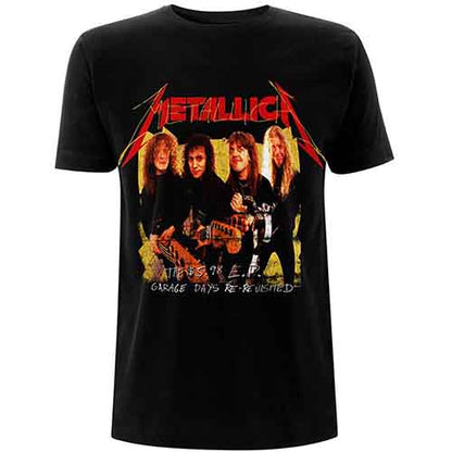 Metallica T Shirt - Garage Photo Yellow