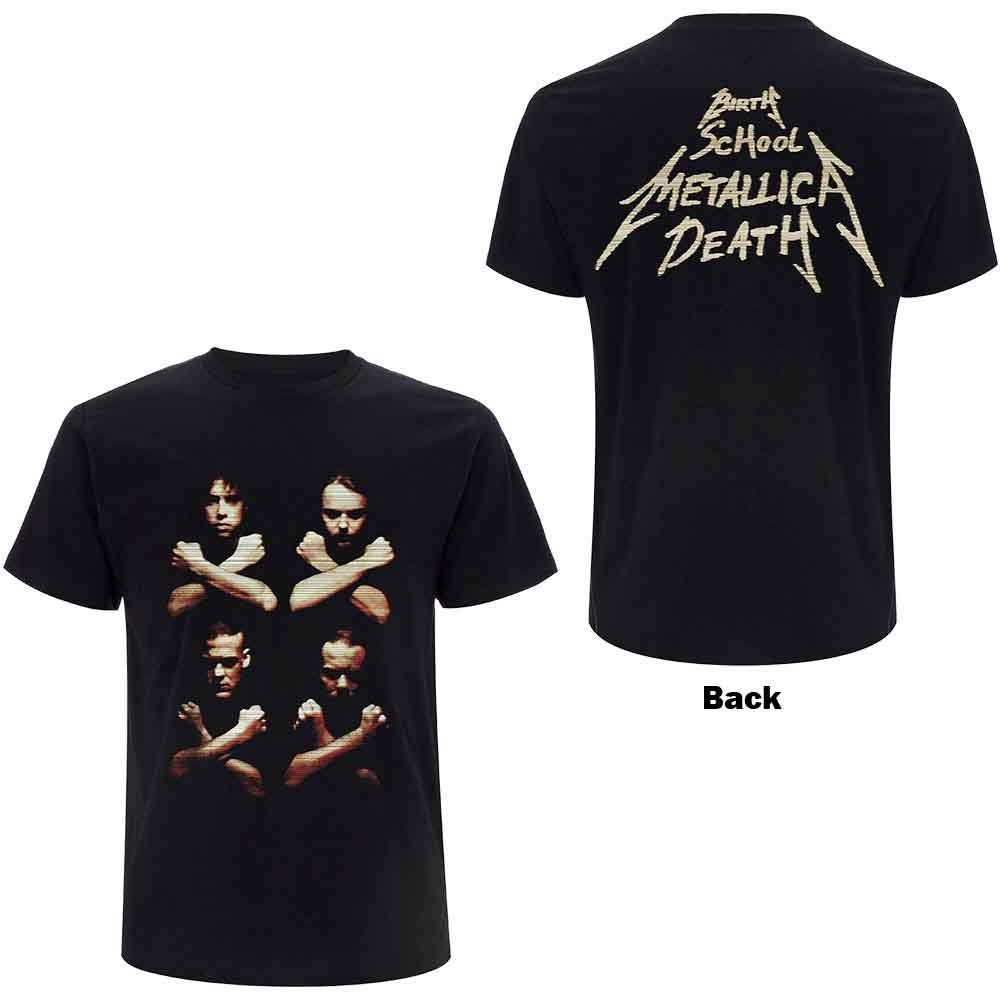 Metallica T Shirt - Birth Death Crossed Arms | Buy Now For 24.99
