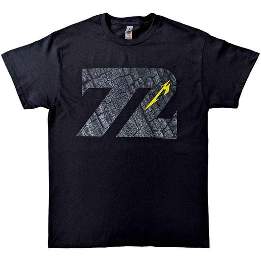 Metallica T Shirt - 72 Seasons Charred Logo
