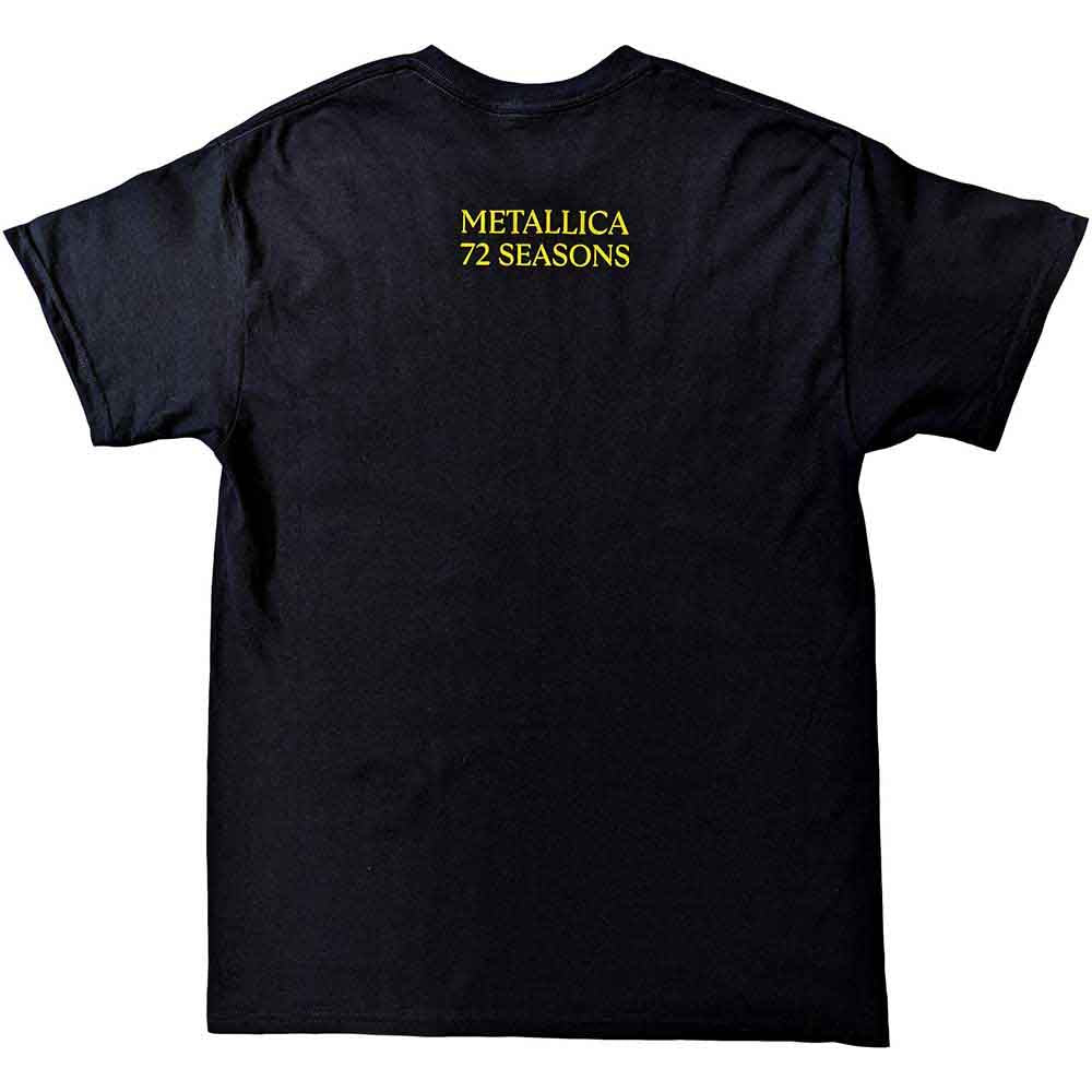 Metallica T Shirt - 72 Seasons Broken/Burnt Guitar