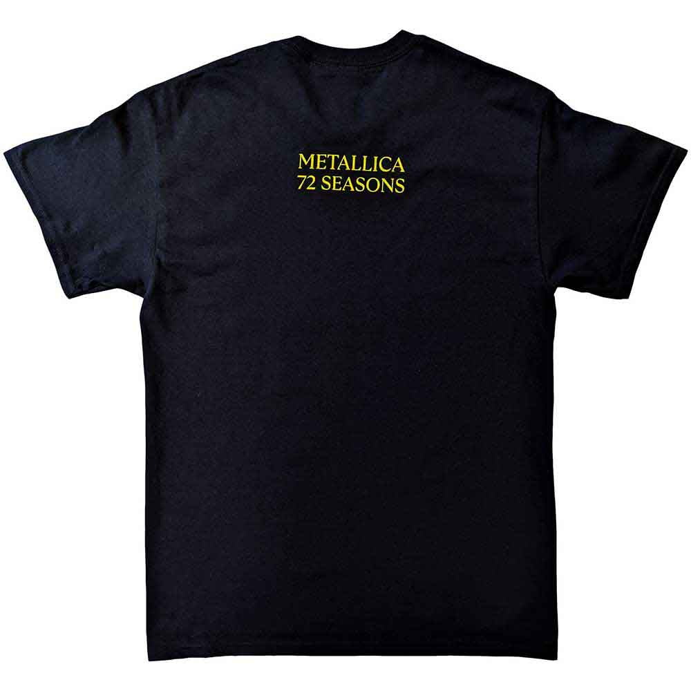 Metallica T Shirt - 72 Seasons Broken/Burnt Drums
