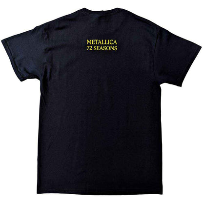 Metallica T Shirt - 72 Seasons Burnt Crib