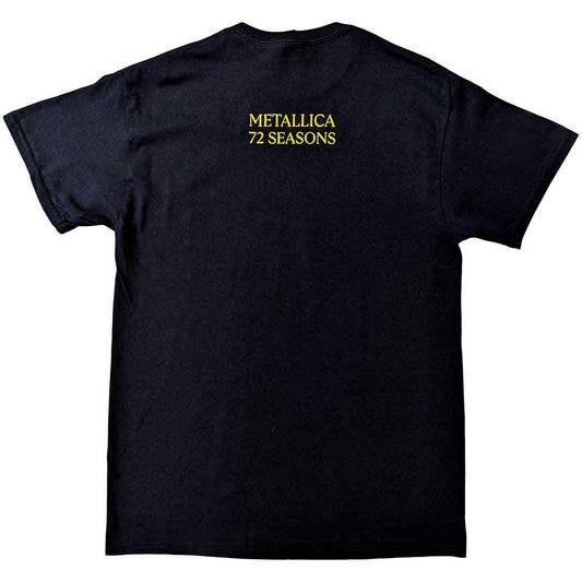 Metallica T Shirt - 72 Seasons Burnt Crib