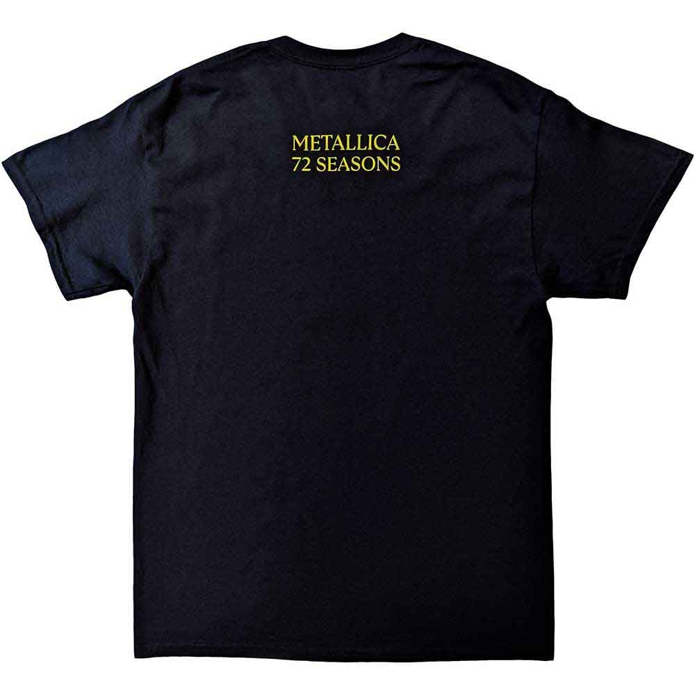 Metallica T Shirt - 72 Seasons Burnt Strobe