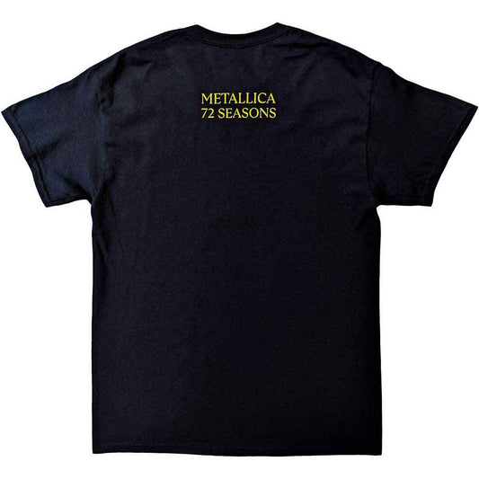 Metallica T Shirt - 72 Seasons Burnt Strobe