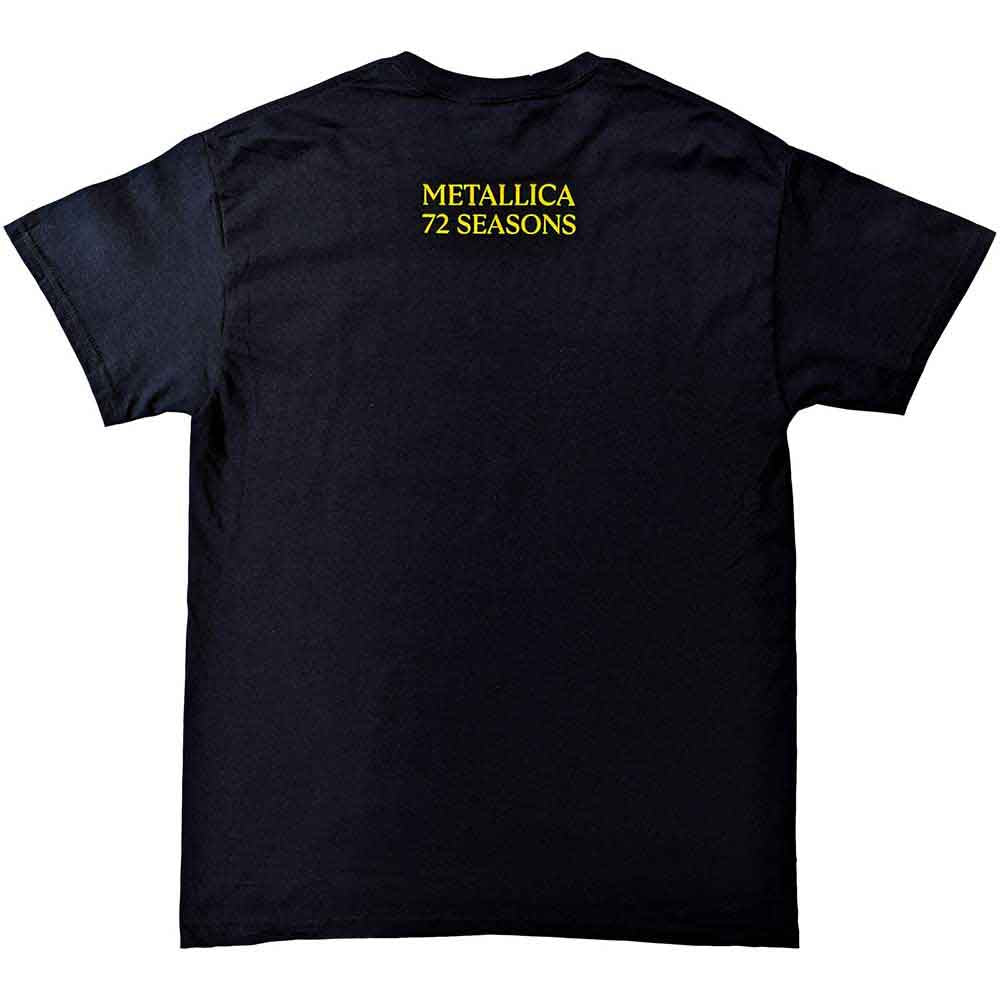 Metallica T Shirt - 72 Seasons Burnt Vinyl