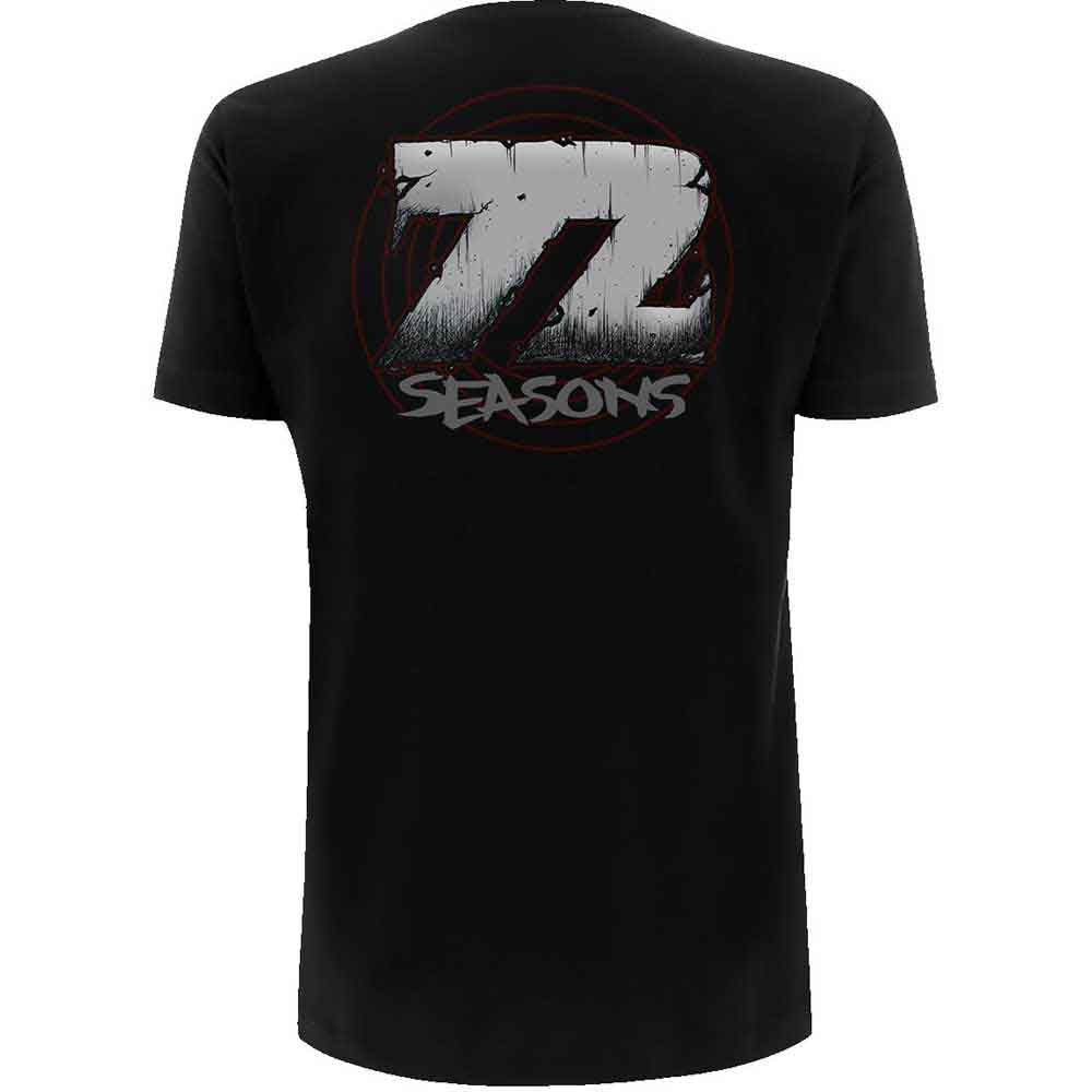 Metallica T Shirt - Skull Screaming Red 72 Seasons
