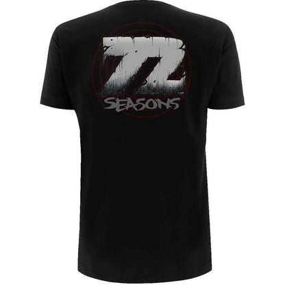 Metallica T Shirt - Skull Screaming Red 72 Seasons