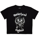 Motorhead Women's Crop Top - England | Buy Now For 24.99