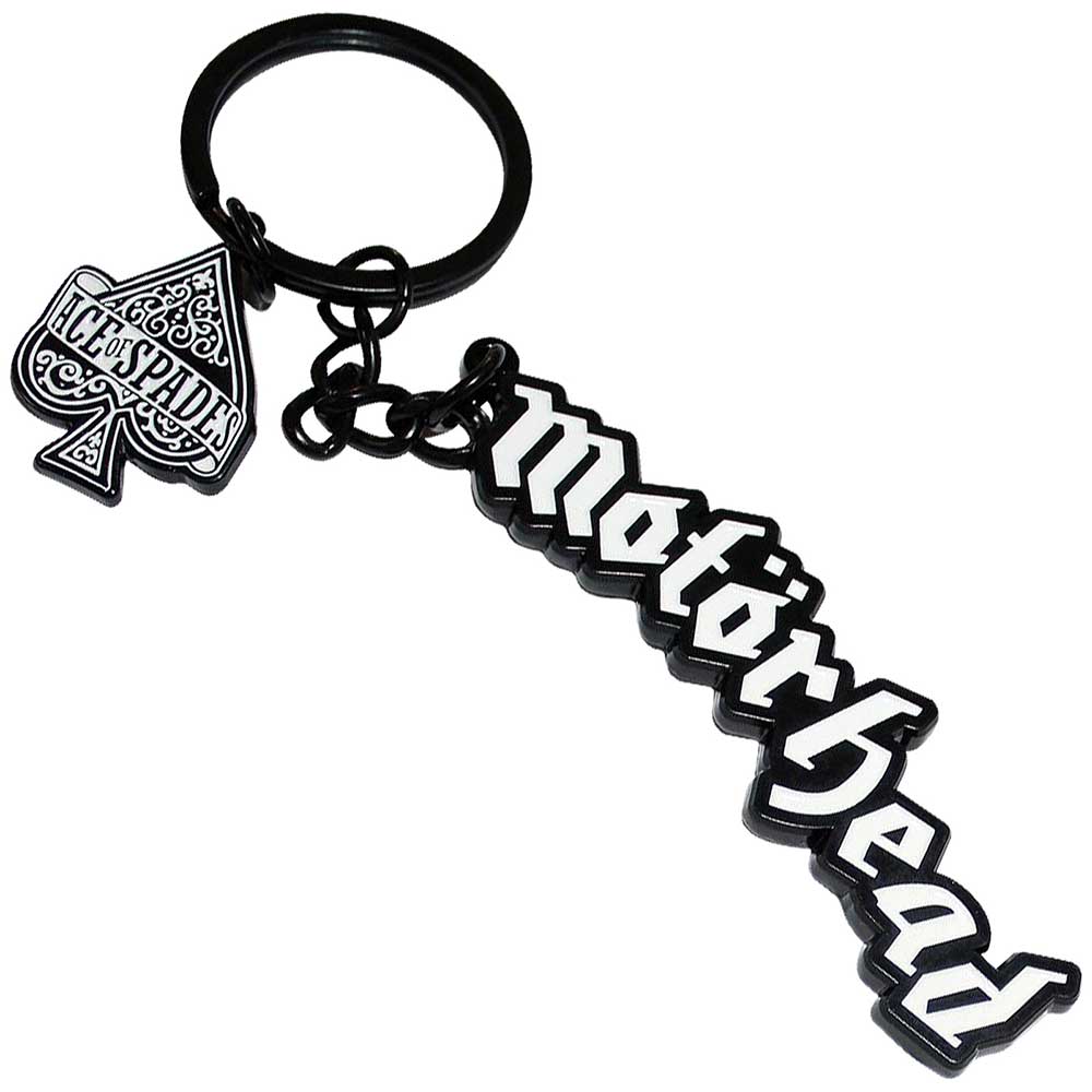Motorhead Keychains - Logo Ace Of Spades Charm