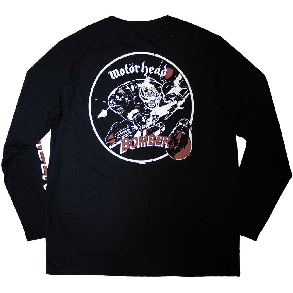 Motorhead Long Sleeve T Shirt - Bomber