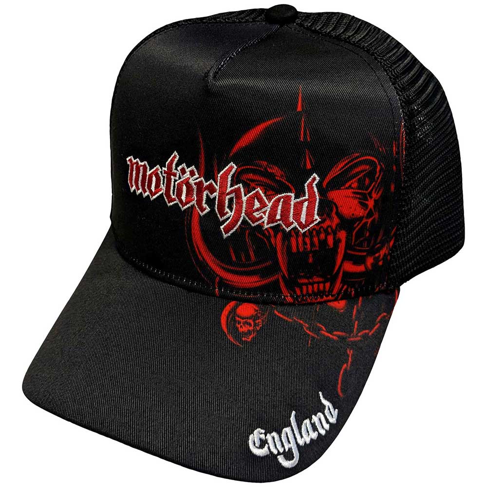 Motorhead Baseball Caps - England Red Warpig