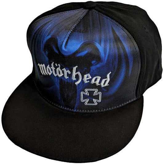 Motorhead Baseball Caps - Rock 'N' Roll Blue Mono