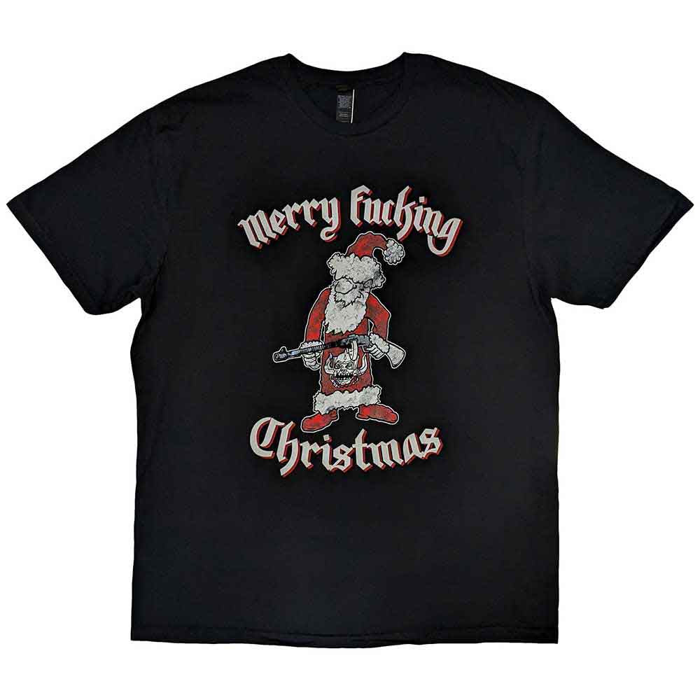 Motorhead T Shirt - Merry Effing Christmas