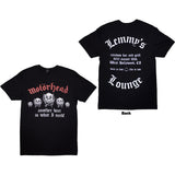 Motorhead T Shirt - Lemmy'S Lounge | Buy Now For 24.99