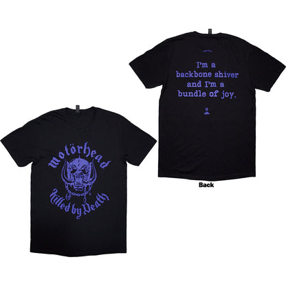 Motorhead T Shirt - Killed By Death Lyric | Buy Now For 24.99