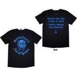 Motorhead T Shirt - Ace Of Spades Lyric | Buy Now For 24.99