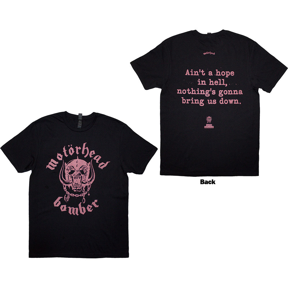Motorhead T Shirt - Bomber Lyric | Buy Now For 24.99