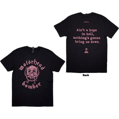 Motorhead T Shirt - Bomber Lyric | Buy Now For 24.99