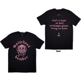 Motorhead T Shirt - Bomber Lyric | Buy Now For 24.99