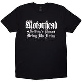 Motorhead T Shirt - Nothing'S Gonna Bring Us Down | Buy Now For 24.99