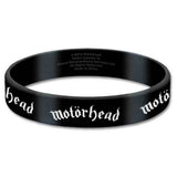 Motorhead Wrist Bands - Rubber Gummy - Logo