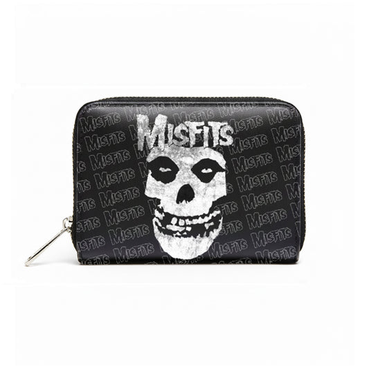 Rocksax Misfits Purse (Women's Bi-Fold Zipped Wallet) - Fiend