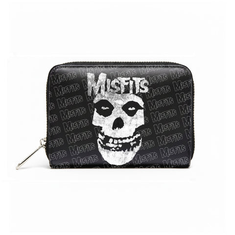 Rocksax Misfits Purse (Women's Bi-Fold Zipped Wallet) - Fiend