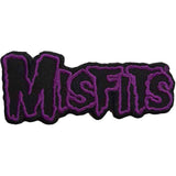 Misfits Patches - Iron On - Purple Border Logo