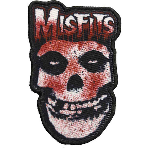 Misfits Patches - Iron On - Blood Drip Skull