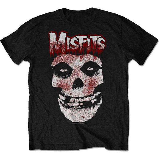 The Misfits T Shirt - Blood Drip Skull