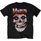 The Misfits T Shirt - Blood Drip Skull