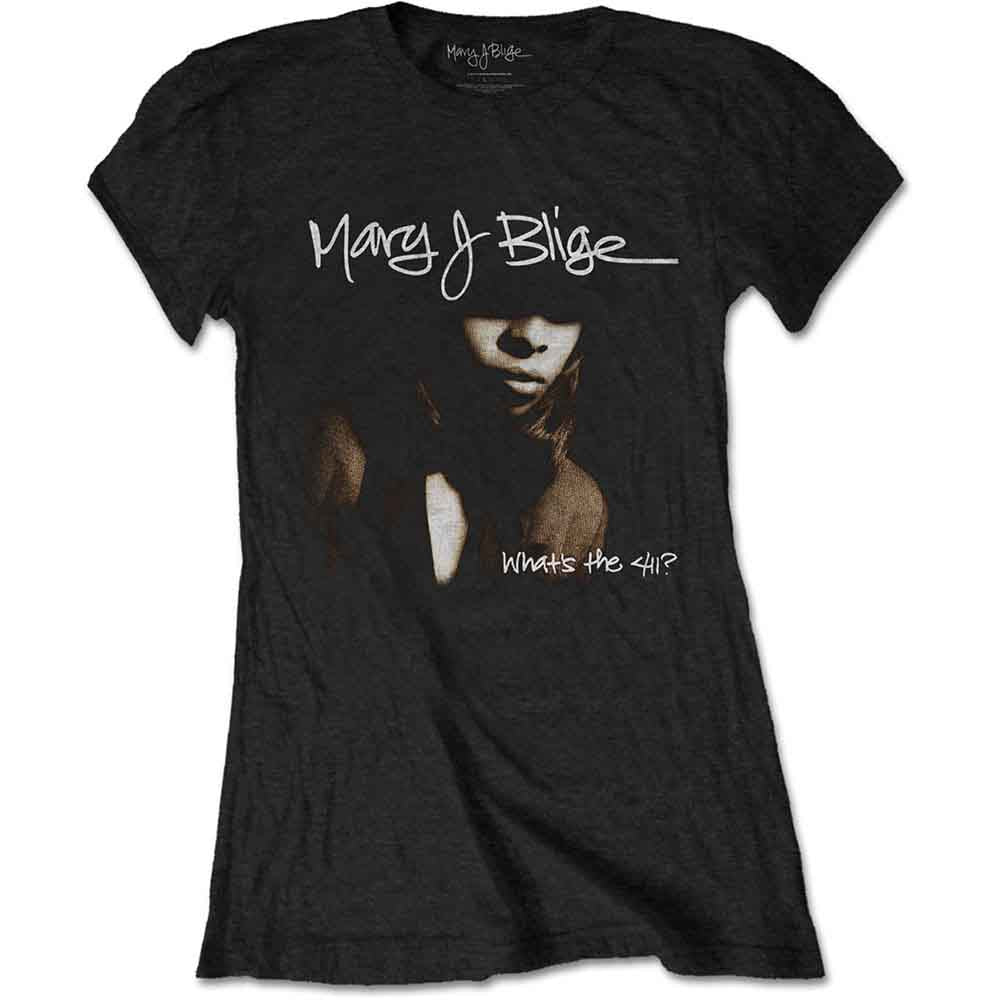 Mary J Blige Woman's T Shirt - Cover