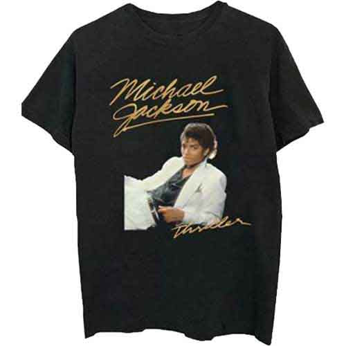 Michael Jackson T Shirt - Thriller White Suit | Buy Now For 24.99