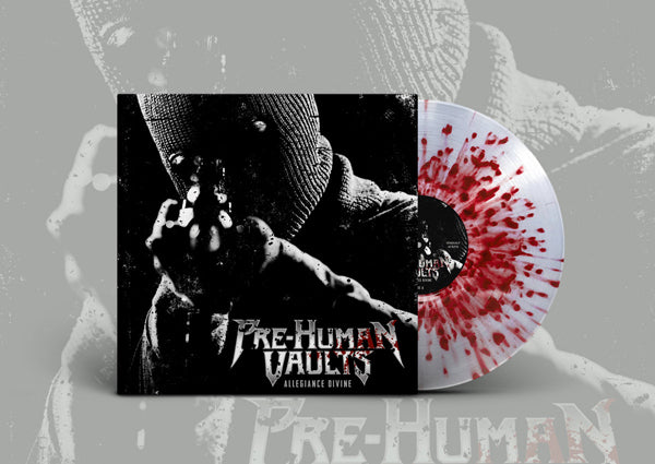 Pre-Human Vaults LP - Alligiance Divine (Clear With Red Splatter Vinyl) | Buy Now For 50.99