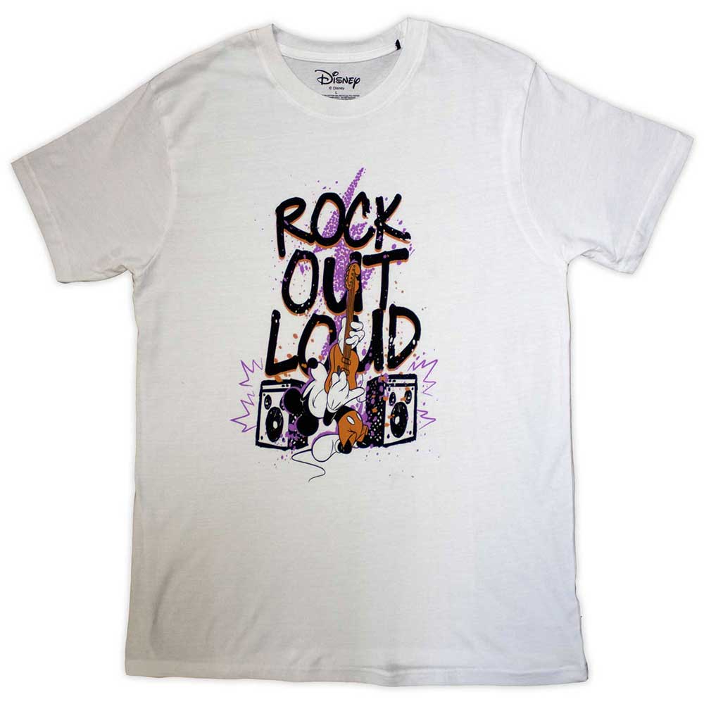 Disney T Shirt - Mickey Mouse Rock Out Loud | Buy Now For 19.99