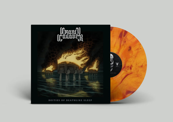 Grand Cadaver LP - Deities Of Deathlike Sleep (Marbled Red/Orange Vinyl) | Buy Now For 53.99