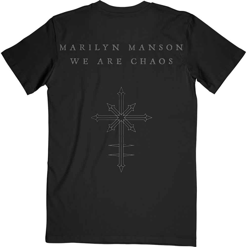 Marilyn Manson T Shirt - We Are Chaos