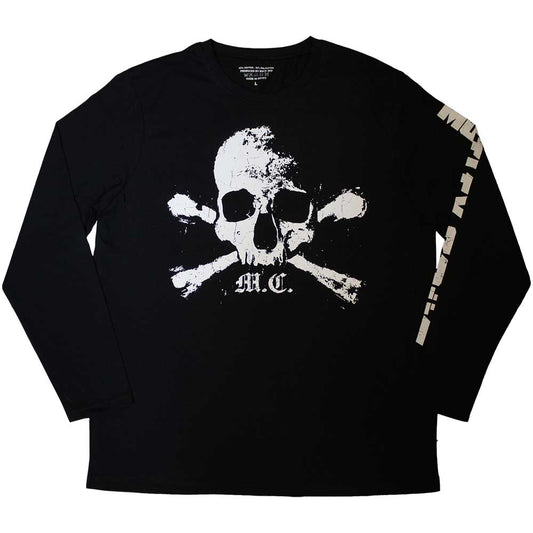 Mötley Crüe Long Sleeve T Shirt - Orbit Skull