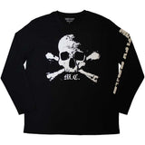 Mötley Crüe Long Sleeve T Shirt - Orbit Skull