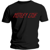 Mötley Crüe T Shirt - Distress Logo