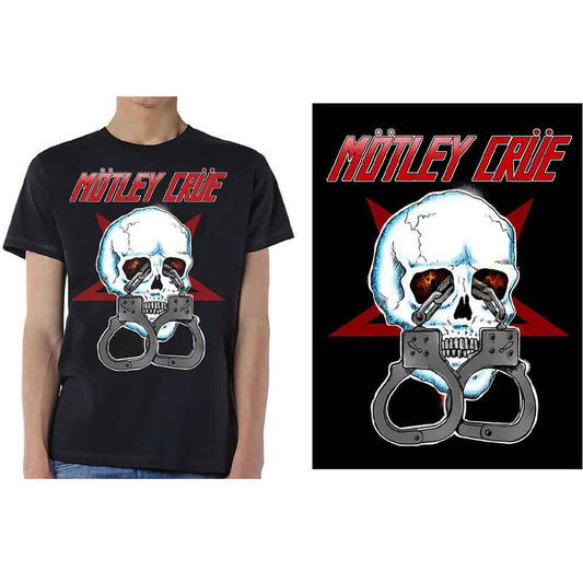 Mötley Crüe T Shirt - Skull Cuffs 2